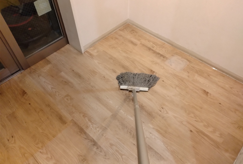 美容室;水分を取りきる「湿り拭き」