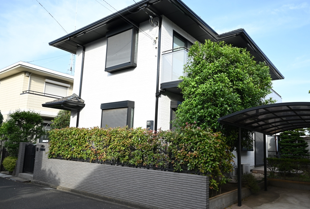 調布市にある戸建住宅(剥離現場)