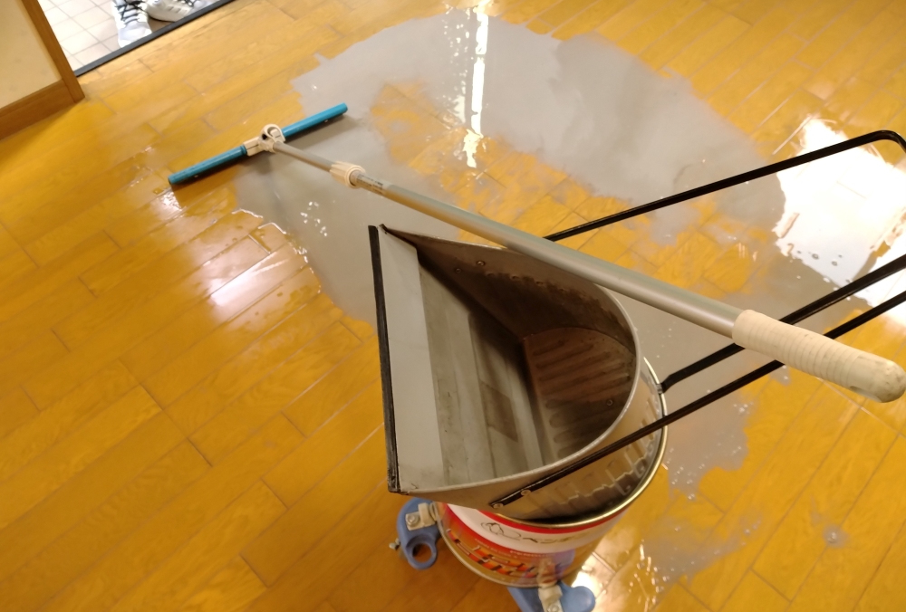 「かっぱぎ」で汚水を一旦回収