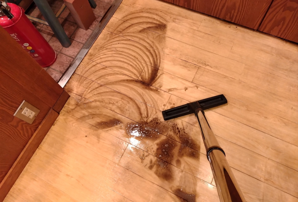 ウェットバキュームだったら回収能力が高い