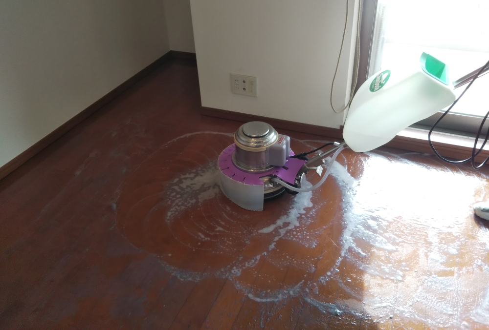 都心にあるタワーマンション一室「剥離洗浄」